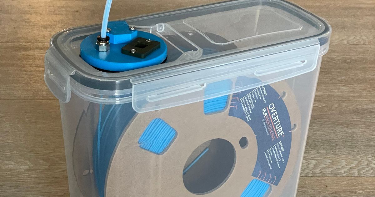 Filament Drybox with Rosahl RS1 Electric Dehumidifier Membrane von ...