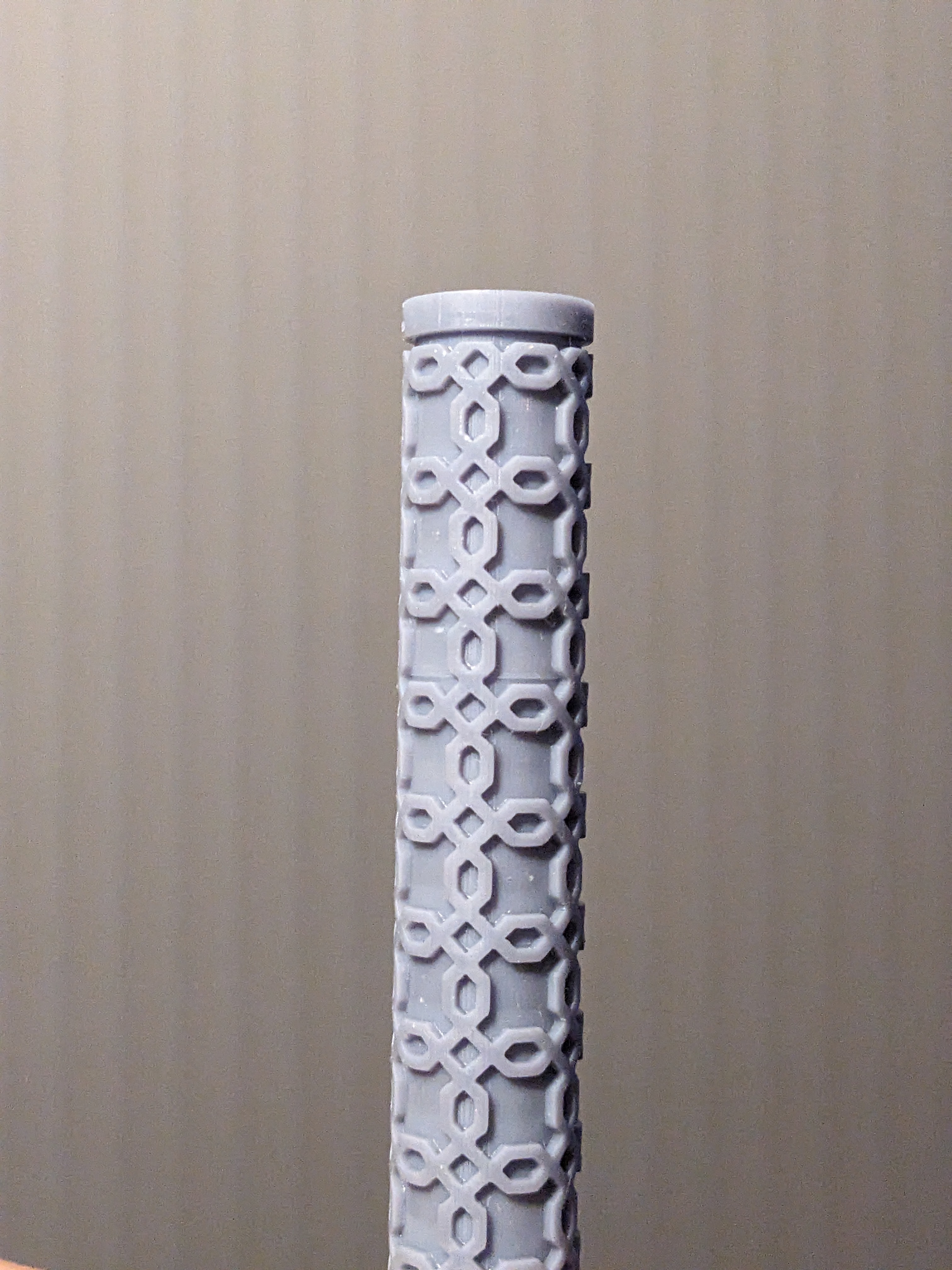 Texture Rolling Pin - Interwoven Tile Pattern — miniatura 3