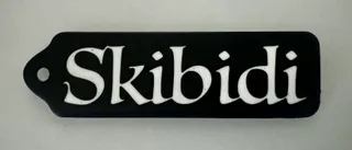 Skibidi Keychain