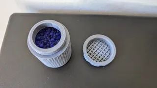 Inside Spool Silica Gel Container (small beads compatible)