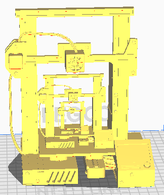3D printer printing a 3D printer printing a 3D printer