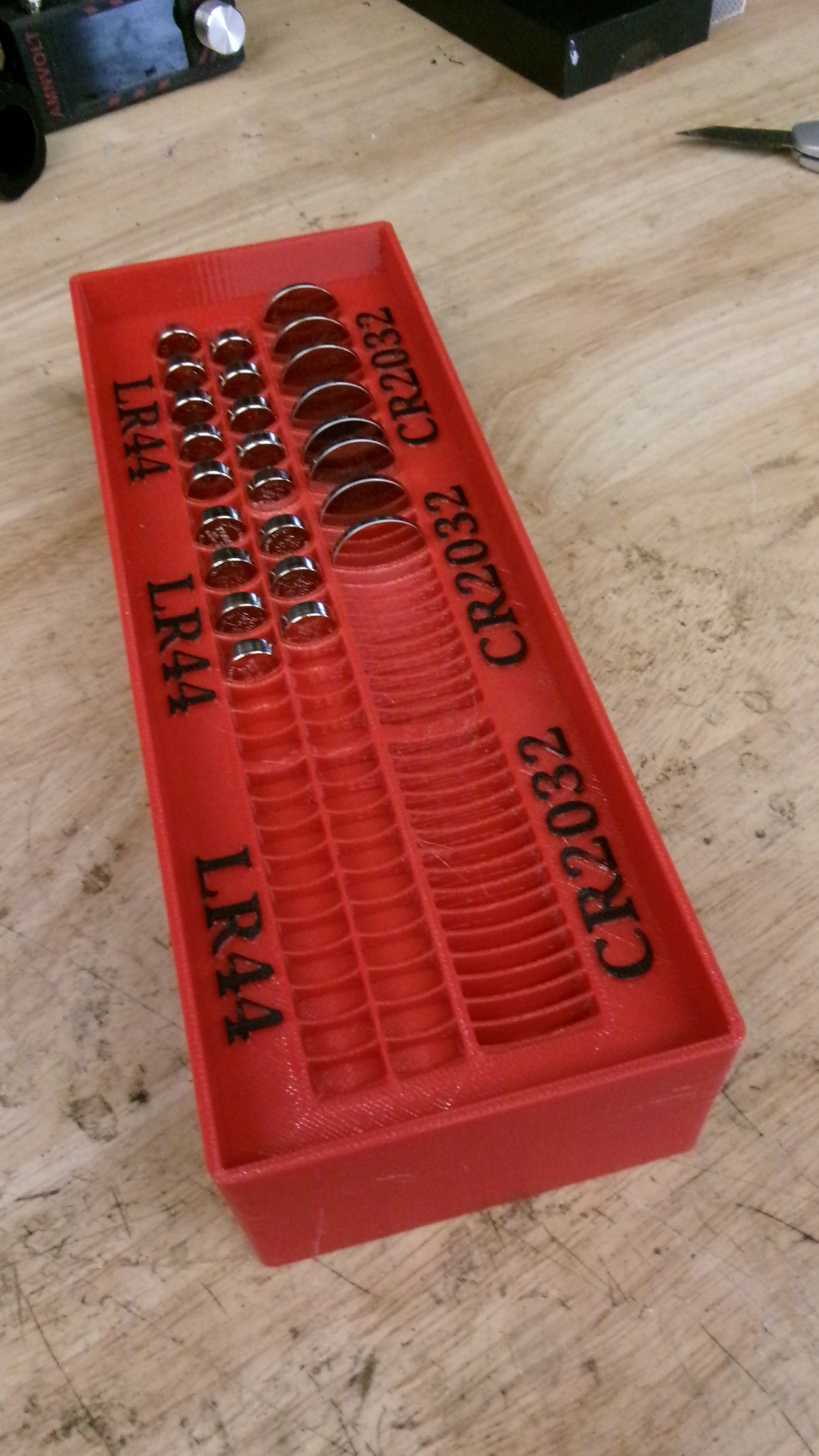 Tayg size lr44 cr2032 battery holder tray button cell