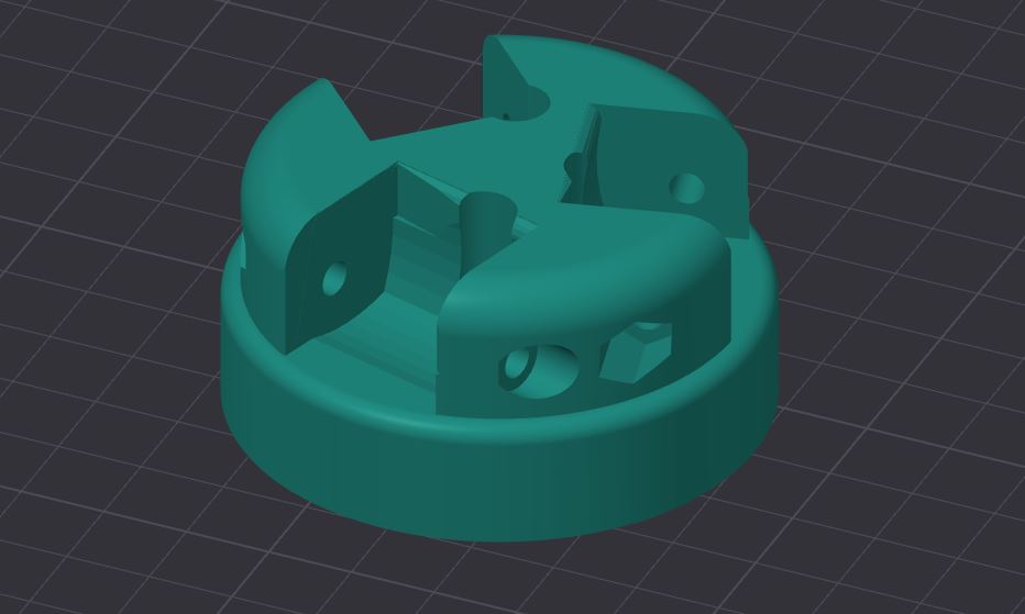 Hub for a 3 blade FoilDrive blade