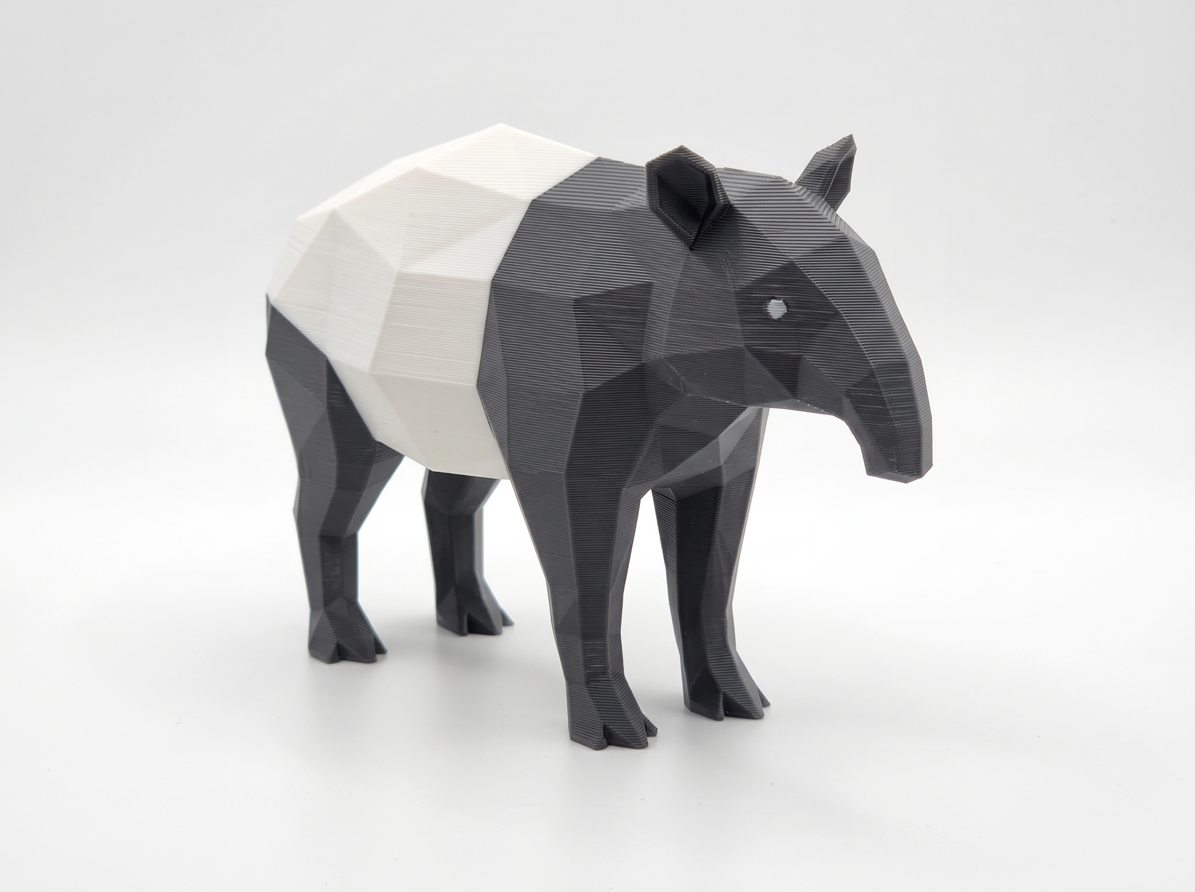 Poly Edge Tobi the Tapir - Low Poly ZOO — STL Grátis | 3DFinder