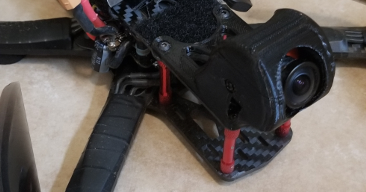 Martian II Runcam Split V2 Top Mount by Ninova66 | Download free STL ...