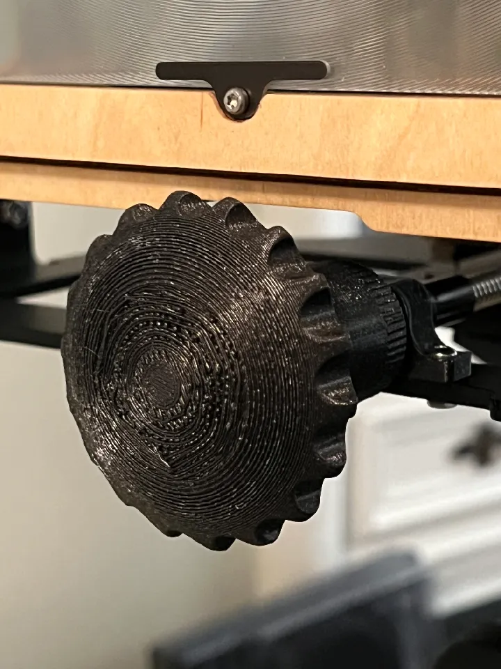 Intrepid View Camera Extendable Focusing Knob by zthart