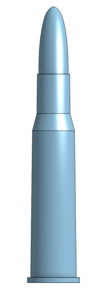 8x58mmR Danish Krag Cartridge