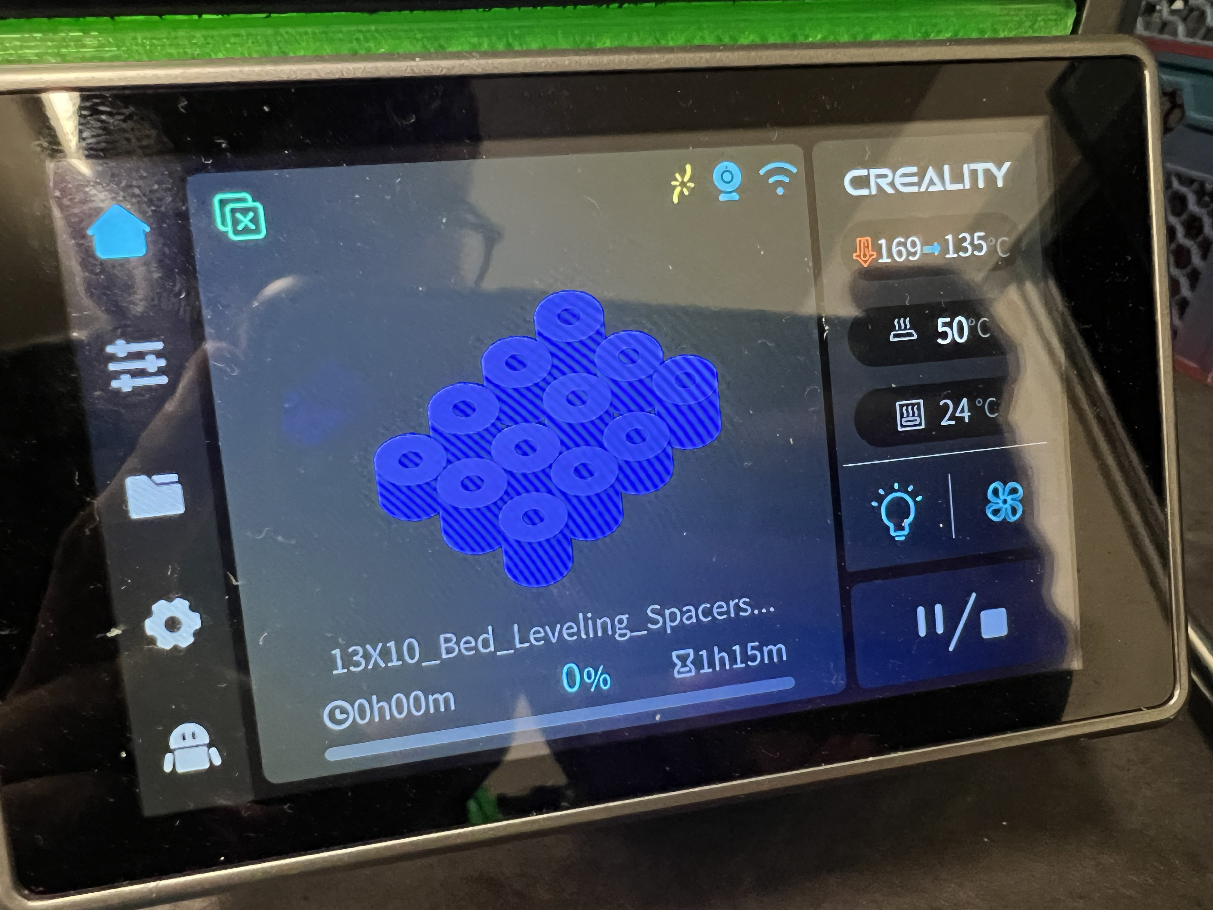 Bed Leveling Spacers for K1 Max