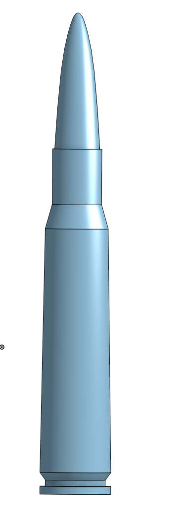 .50 BMG/12.9x99mm Cartridge