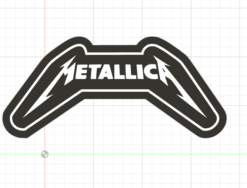 lamp led metallica ainda nao testada
