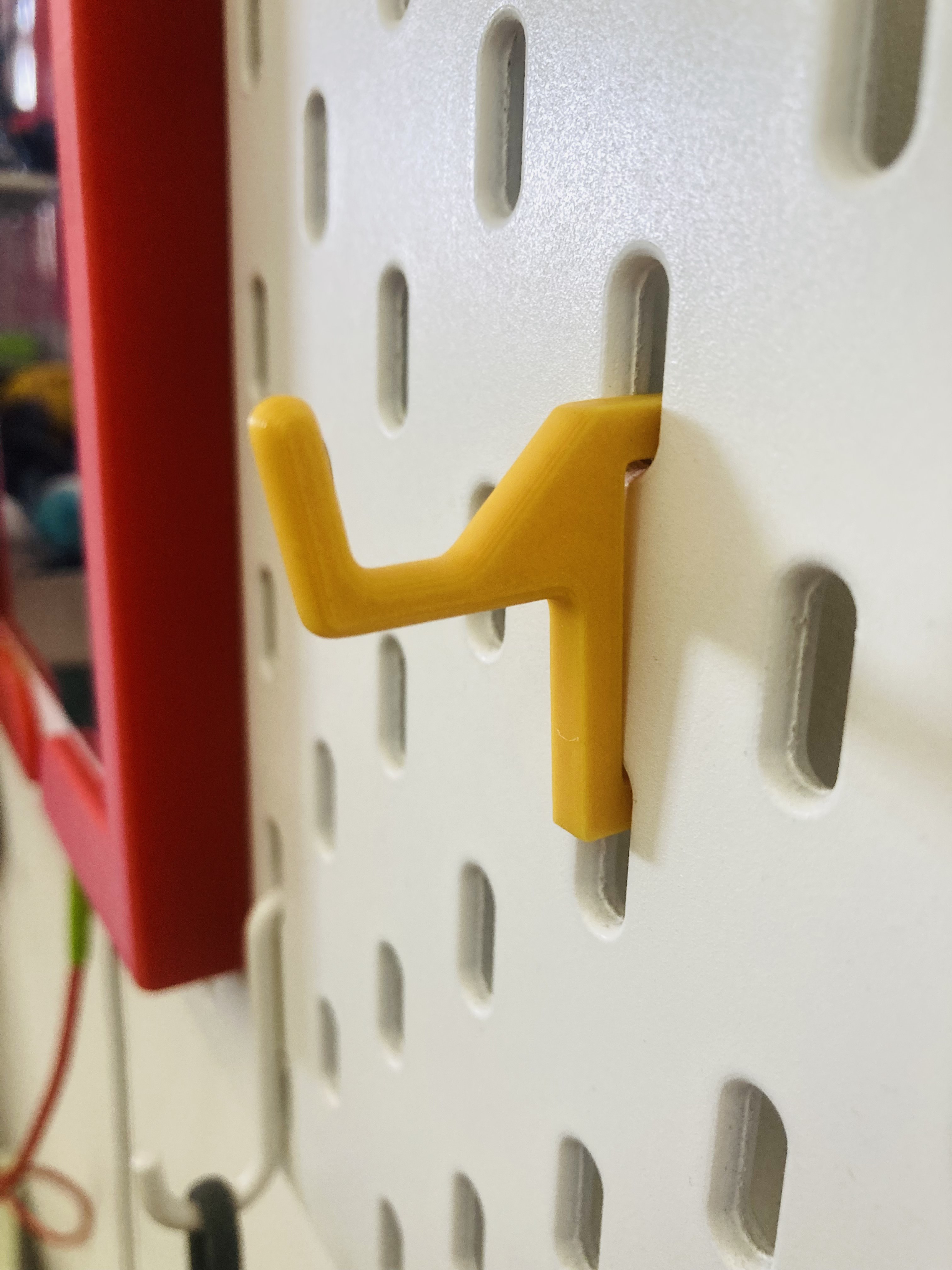IKEA SKADIS Pegboard hook