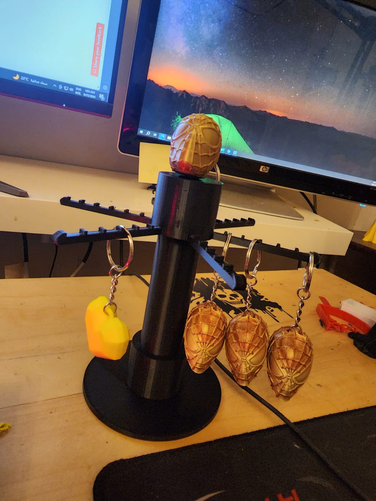 Keychain Stand