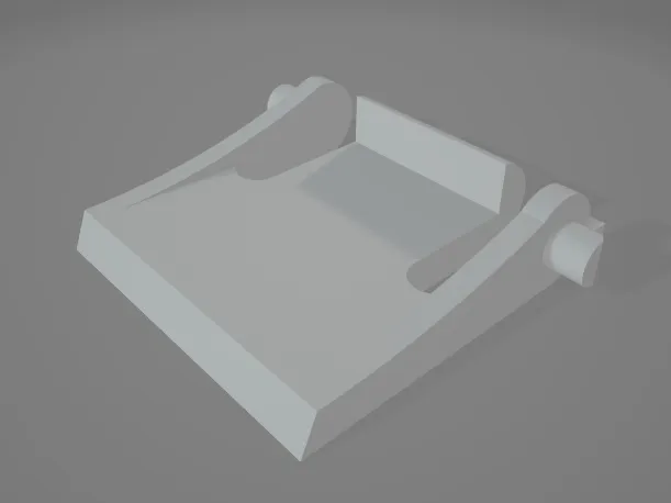 Replacement foot for Corsair K55 PRO Keyboard