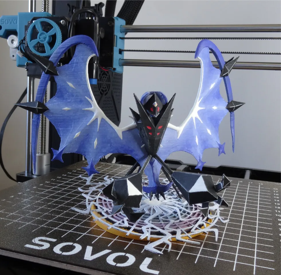 Nekrozma Dawn Wings - Pokemon by Rumix4D | Download free STL model |  Printables.com