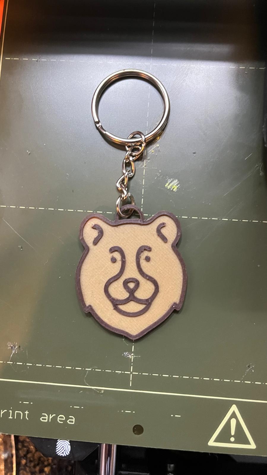 Bear Keychain