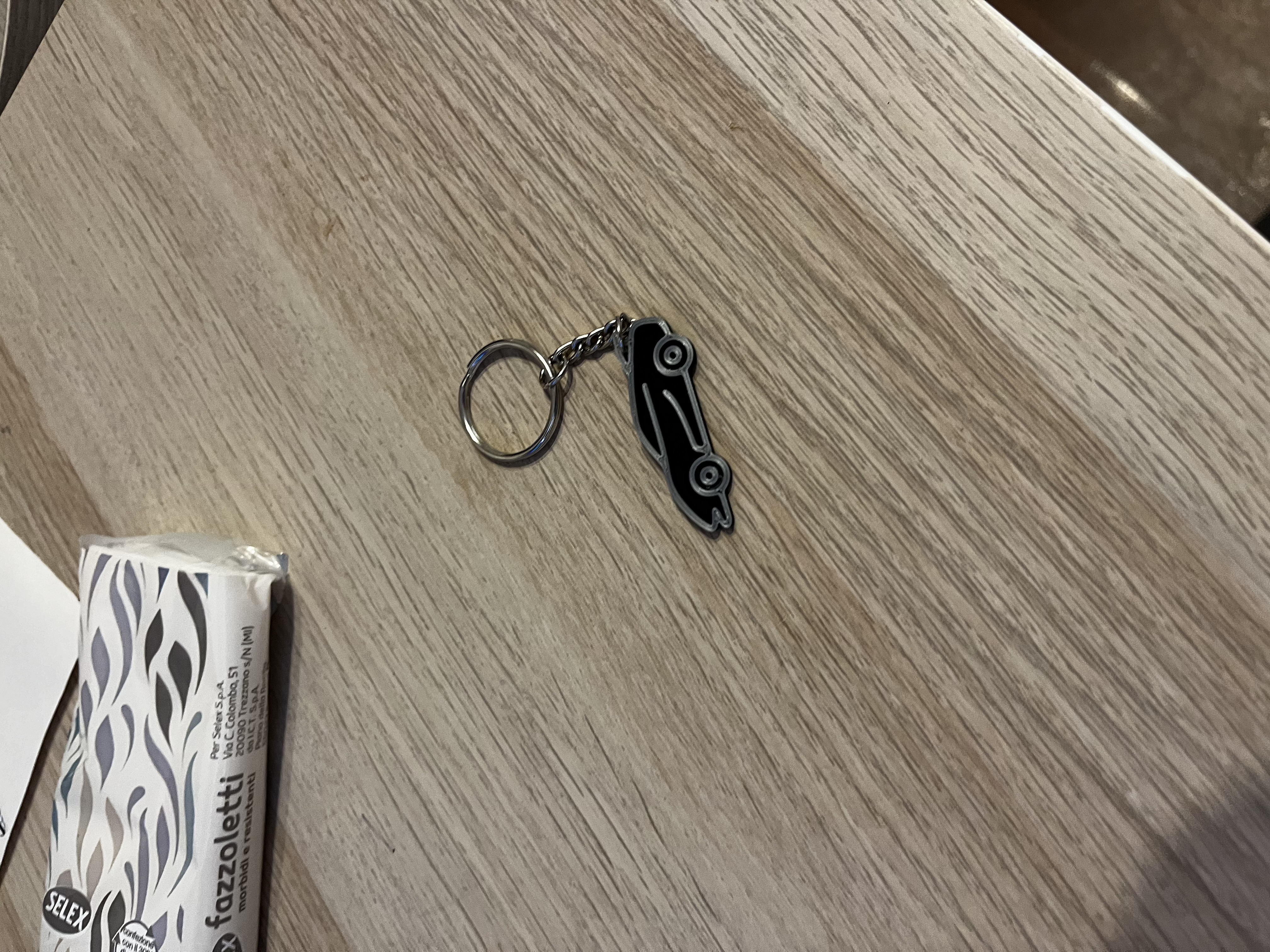 Supercar Keychain
