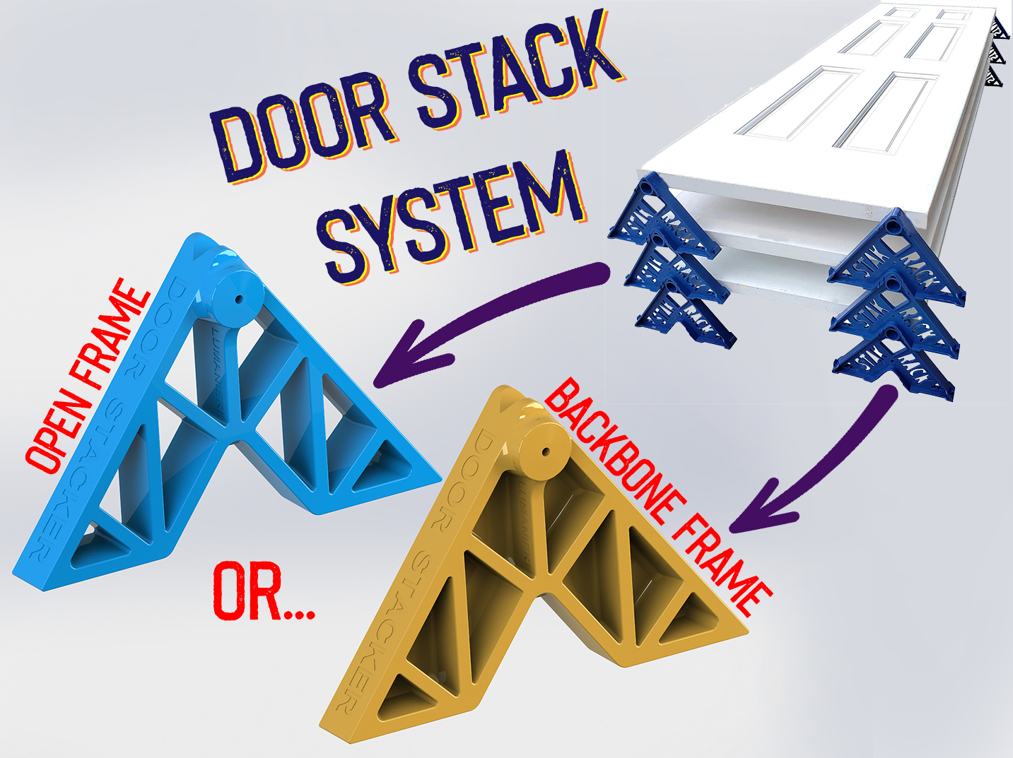 Door Stacker System (Stack Rack)