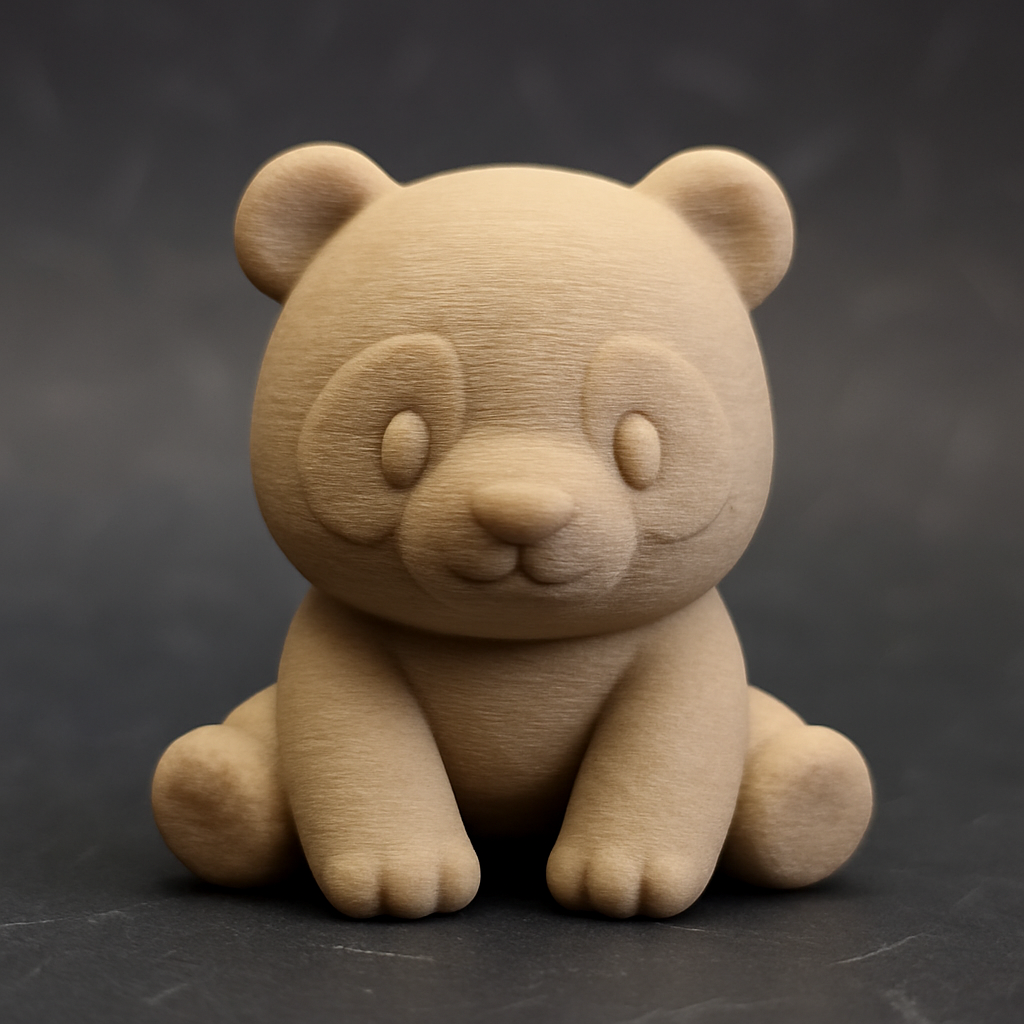 Cute Mini Panda + Keychain