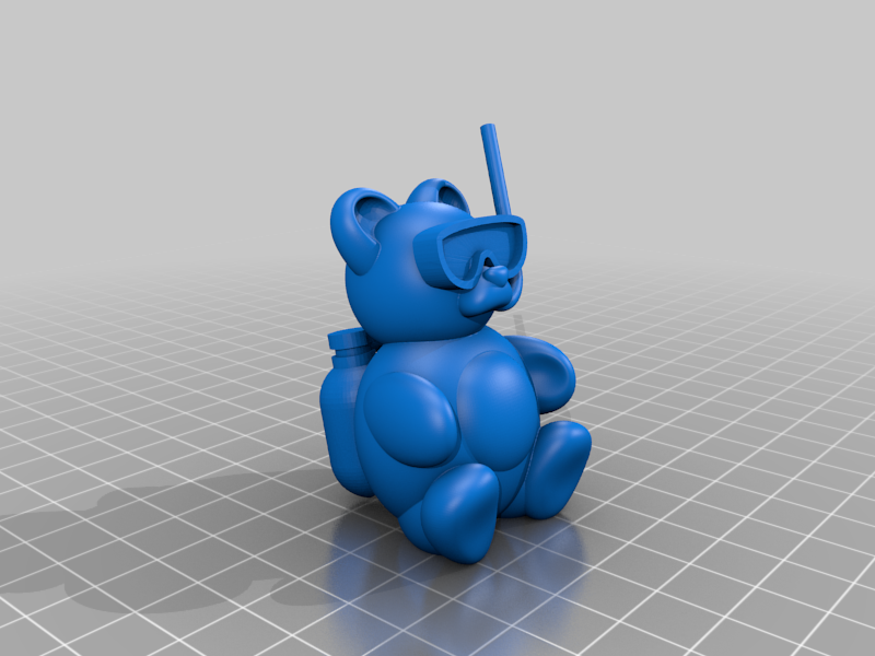 Scuba Teddybear