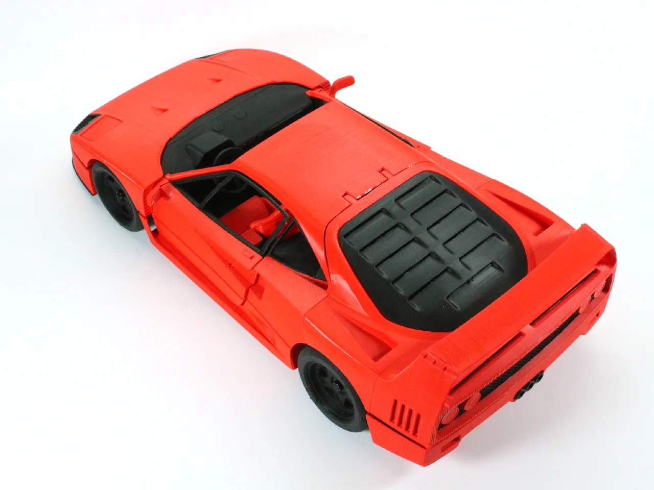 F40 Racecar - 1:10 SCALE by STLLabs | Download STL model 