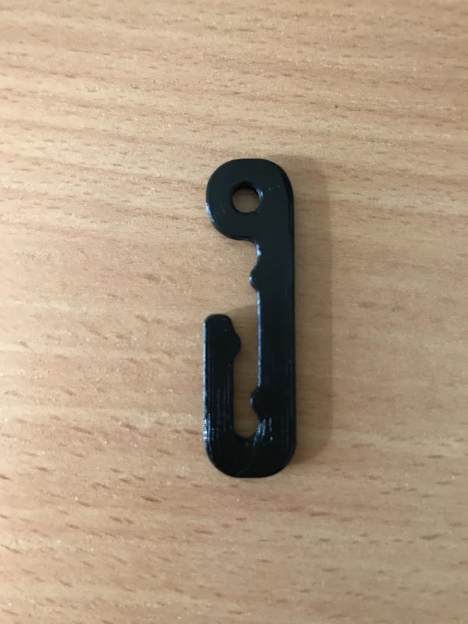 Miniatura 2 do modelo 3D Shock cord hook