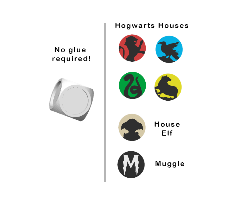 Harry Potter Sorting Hat + Dice by Valeria Momo &amp; Mattia | Download ...