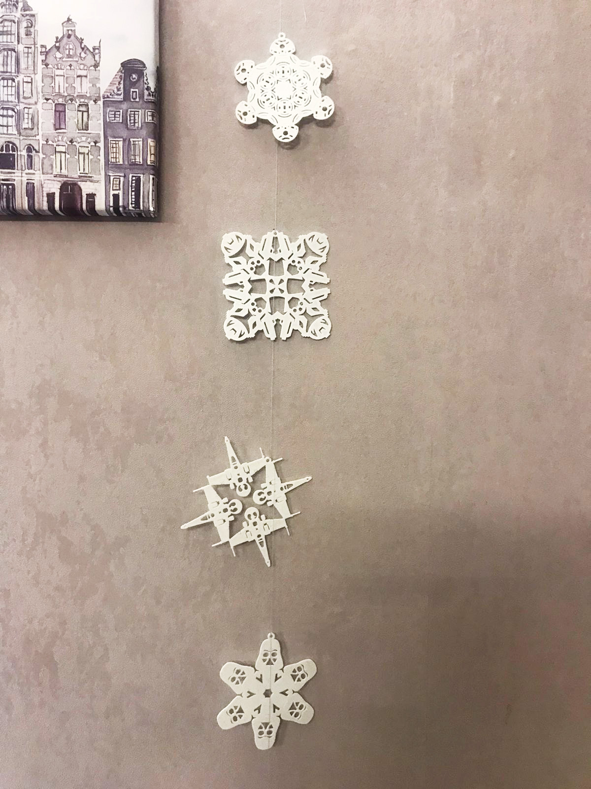 Miniatura 2 do modelo 3D Star Wars Snowflake