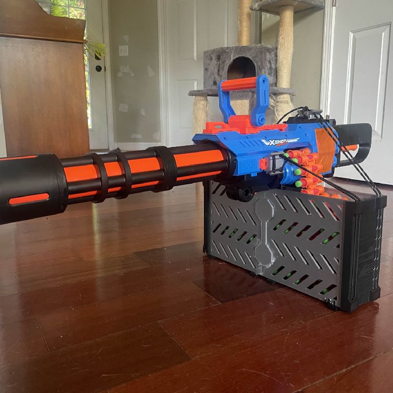 Xshot Ragefire Chainsaw-style rear grip V1 by dannyL | Download free ...