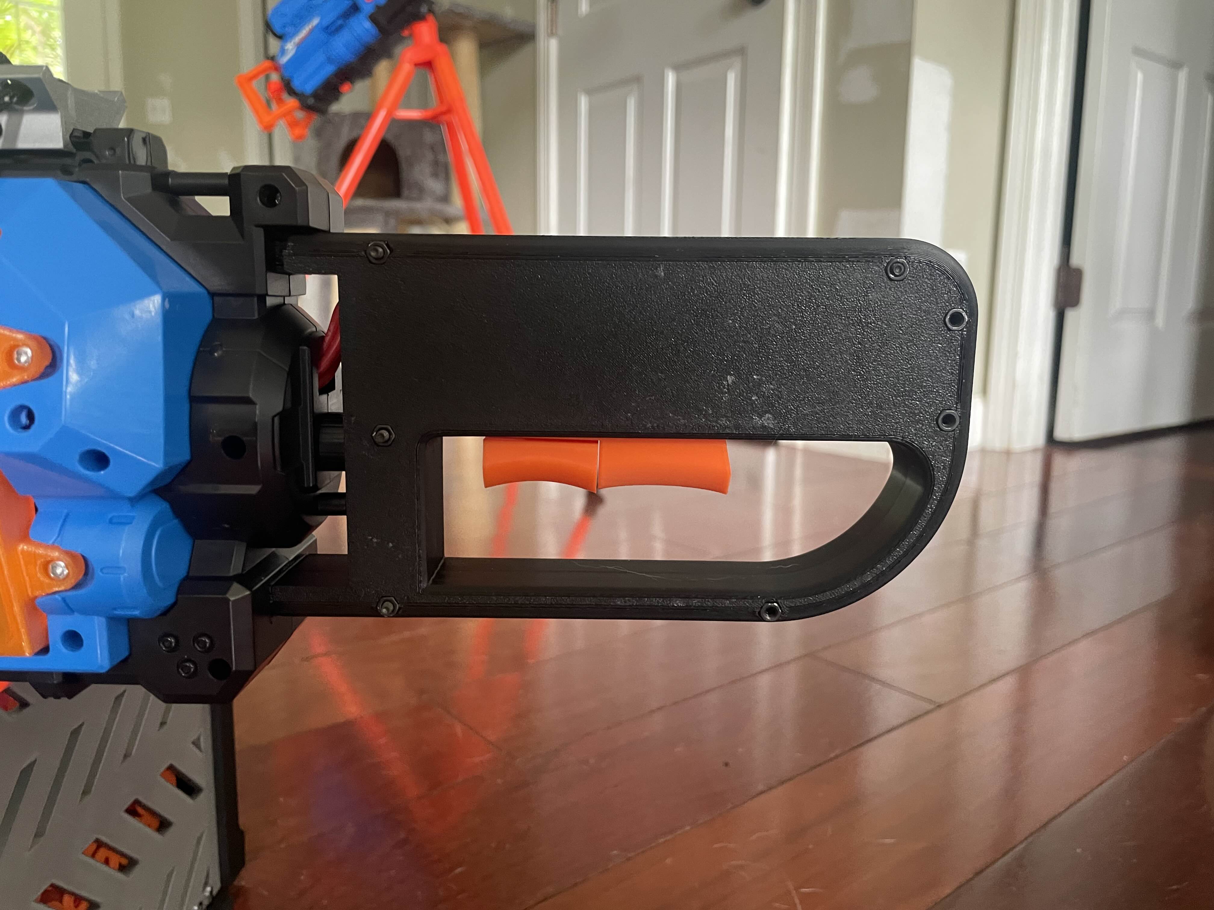 Xshot Ragefire Chainsaw-style rear grip V1