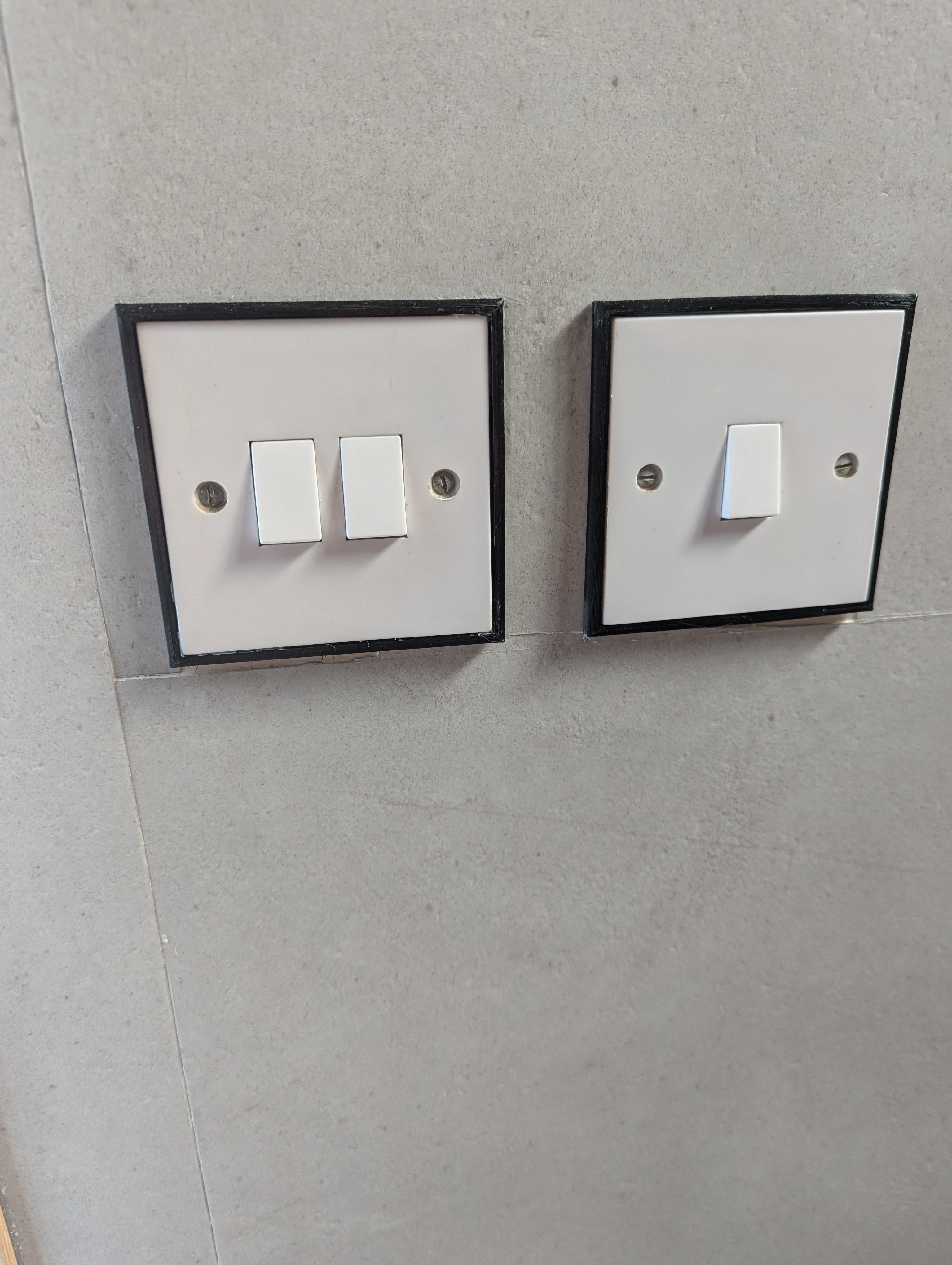 Single Light Switch Shroud
