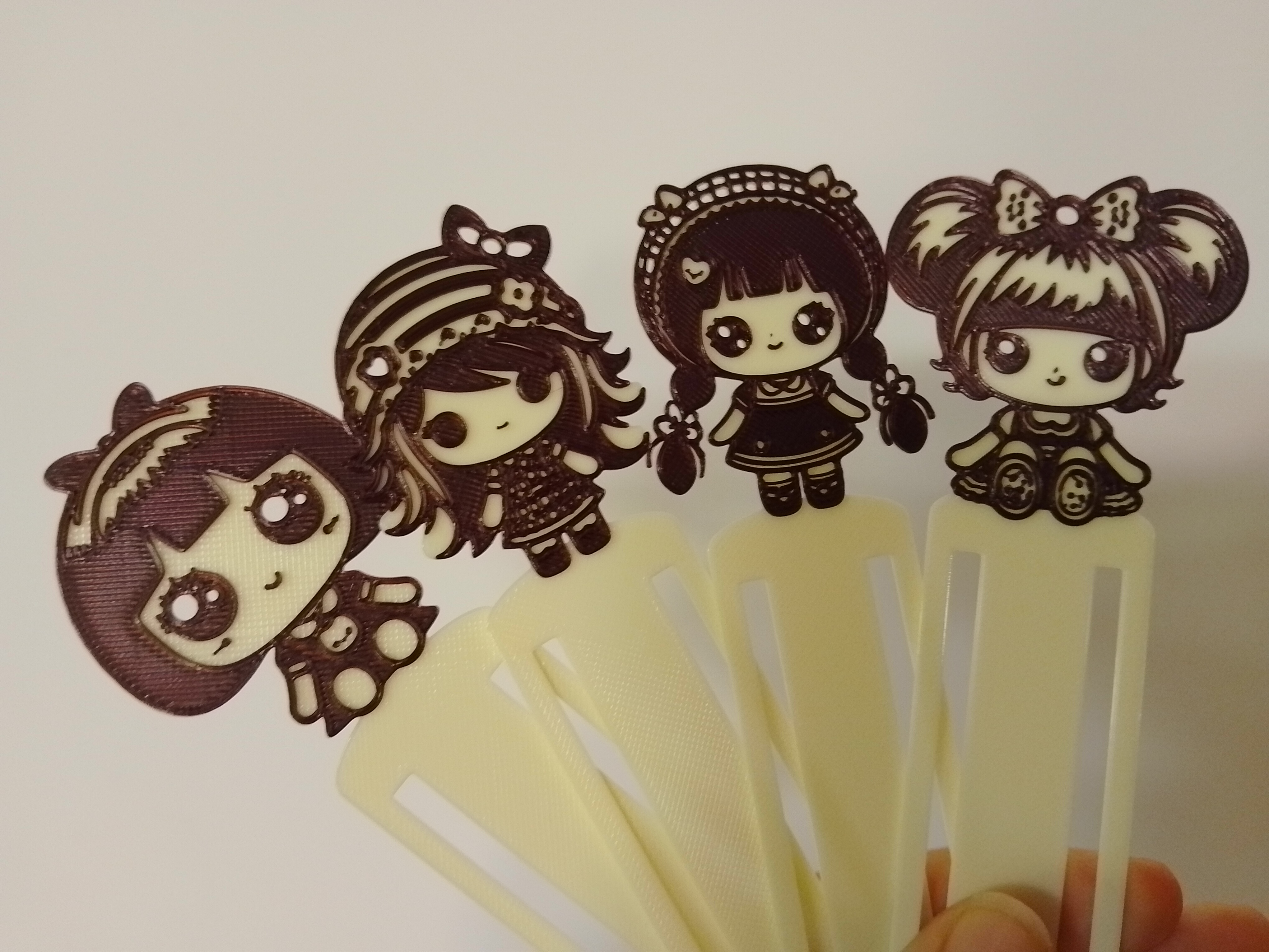 Miniatura 10 do modelo 3D Doll Bookmark 1