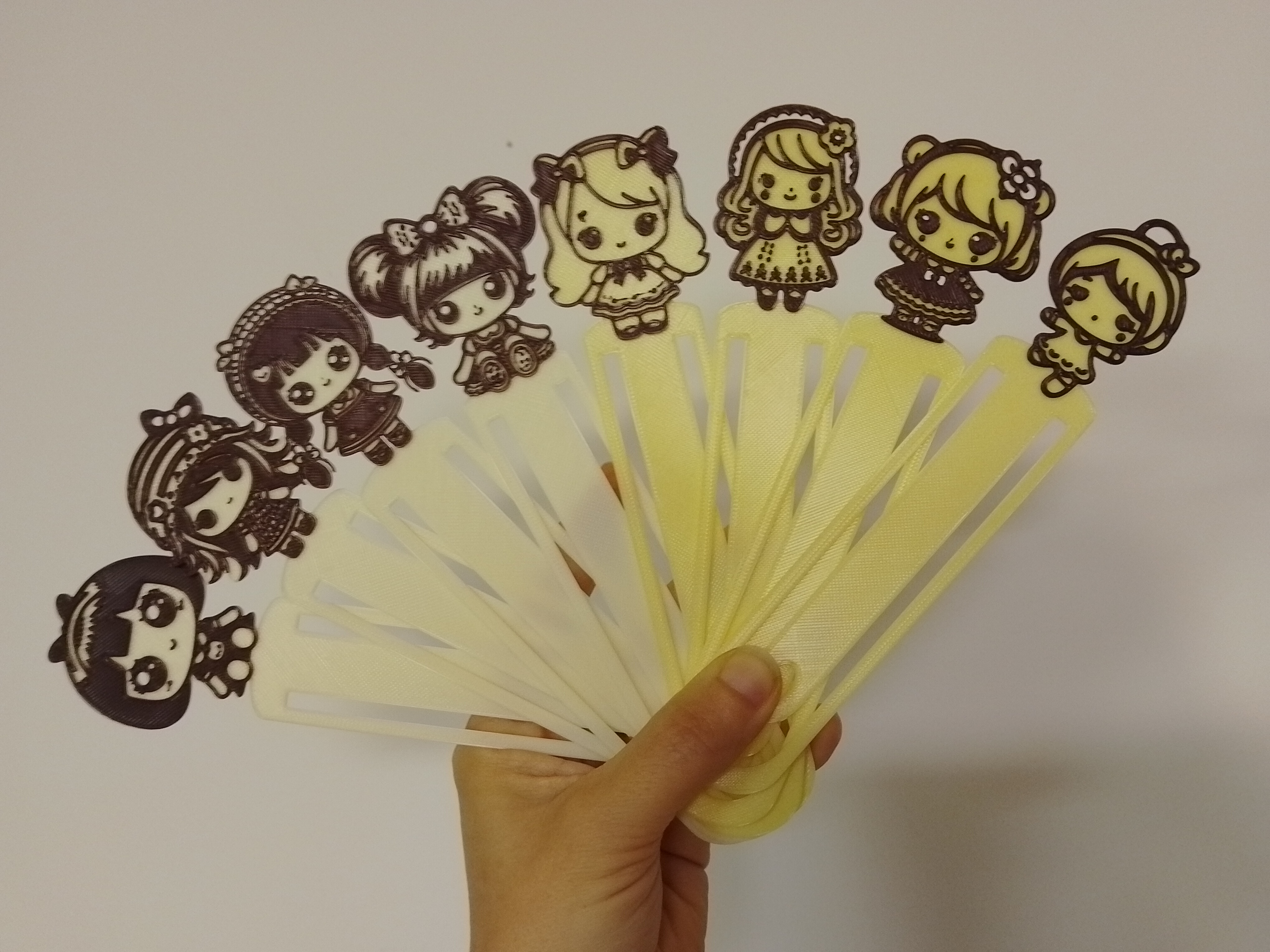 Miniatura 11 do modelo 3D Doll Bookmark 1