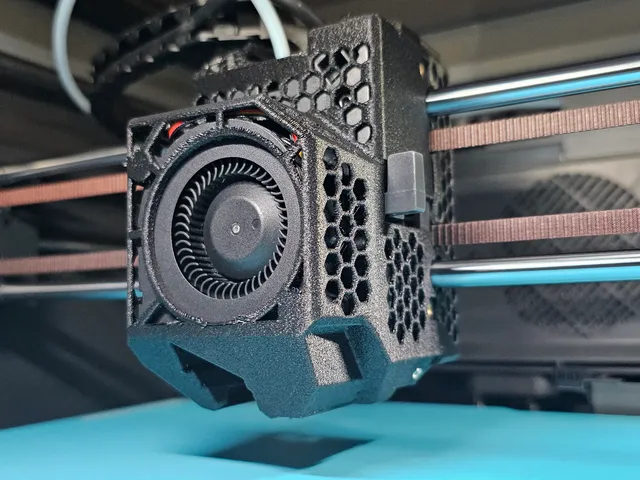 Ultralight SE3D Toolhead Cover for Elegoo CC