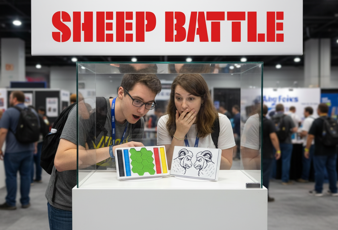 SHEEP BATTLE Travel Game (Reisespiel)