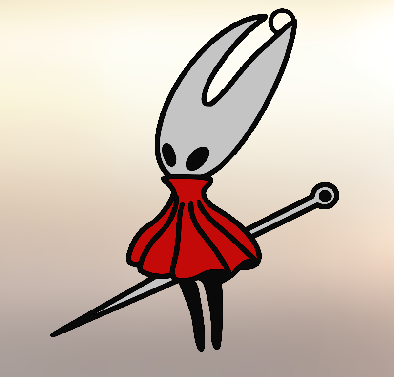 Llavero de Hornet hollow knight