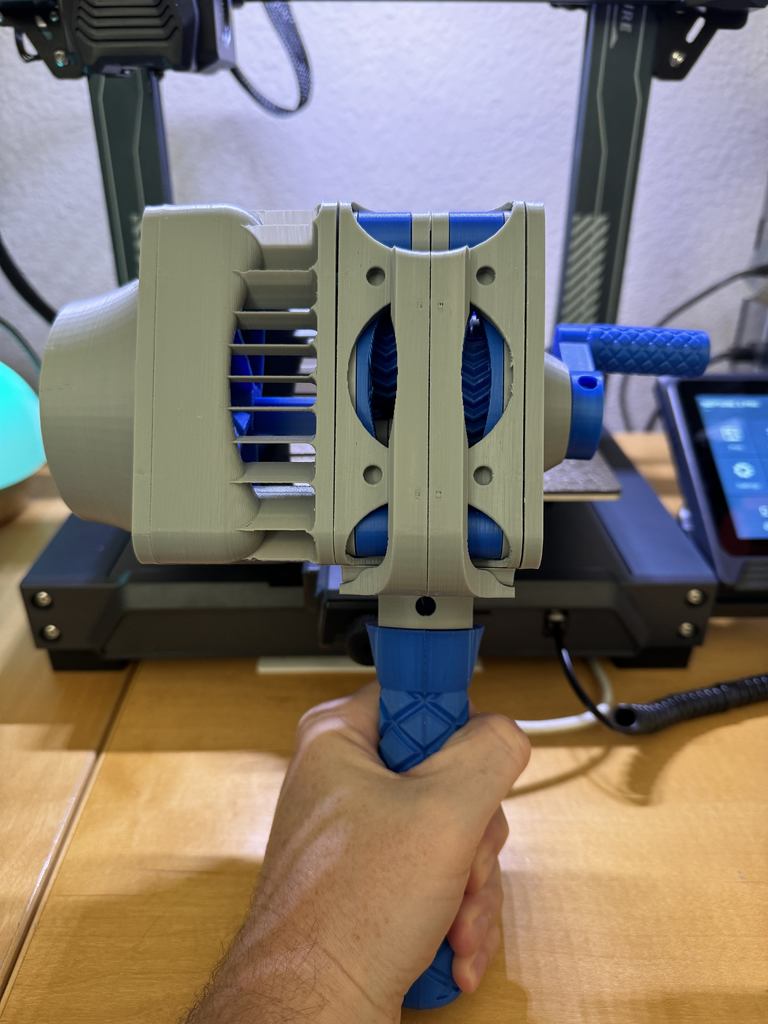 Miniatura 2 do modelo 3D Gearfinity Handle Plate Bracket