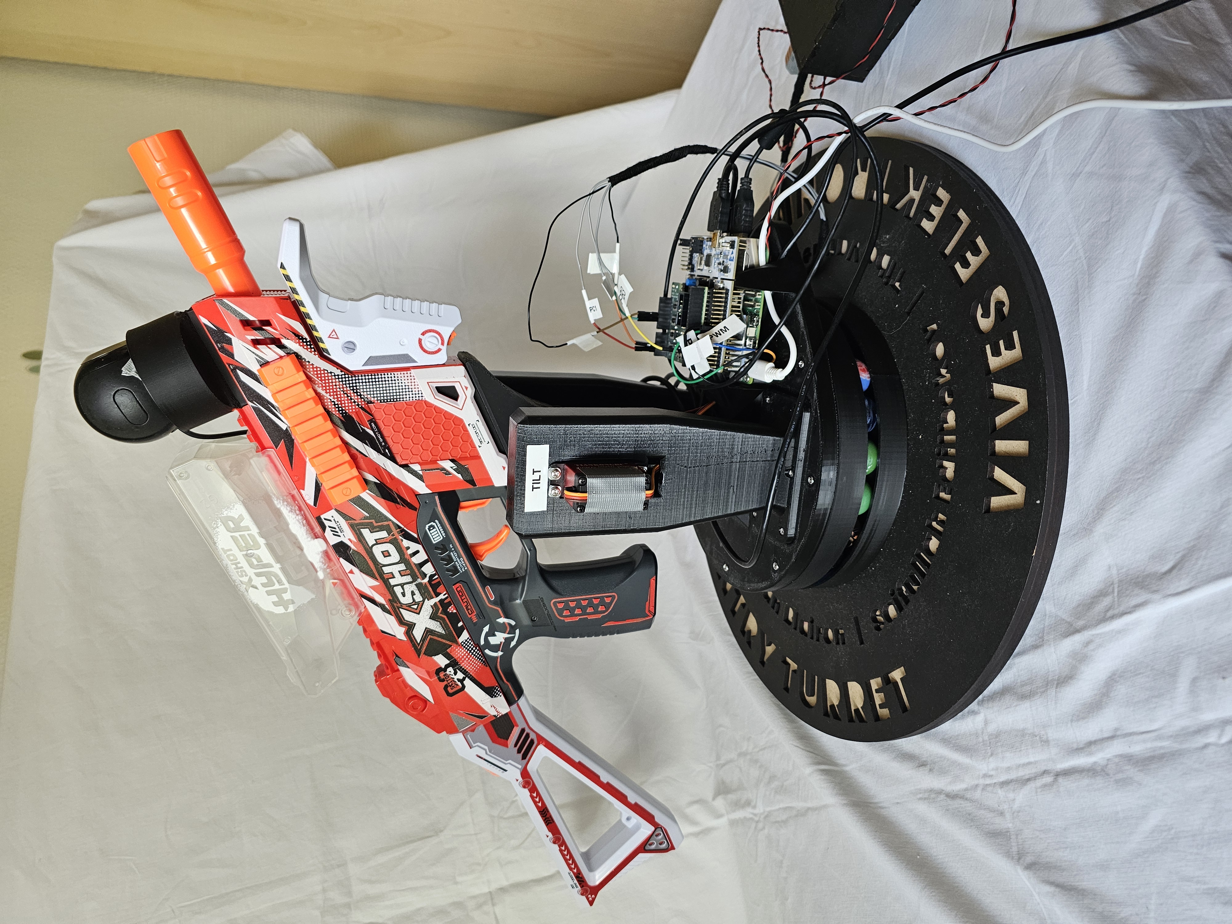 Zuru X-Shot Hyper Gel Automatic Sentry Turret Raspberry Pi