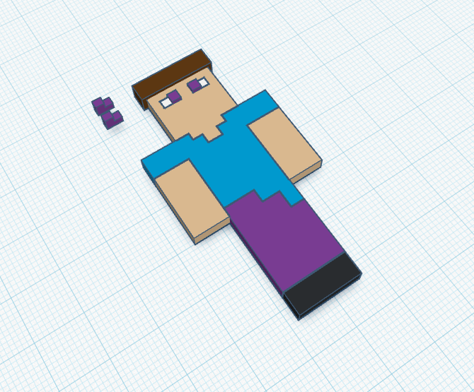 Minecraft Steve — miniatura 2