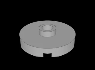 Lego Compatible (18674.dat) Plate  2 x  2 Round with  1 Centre Stud