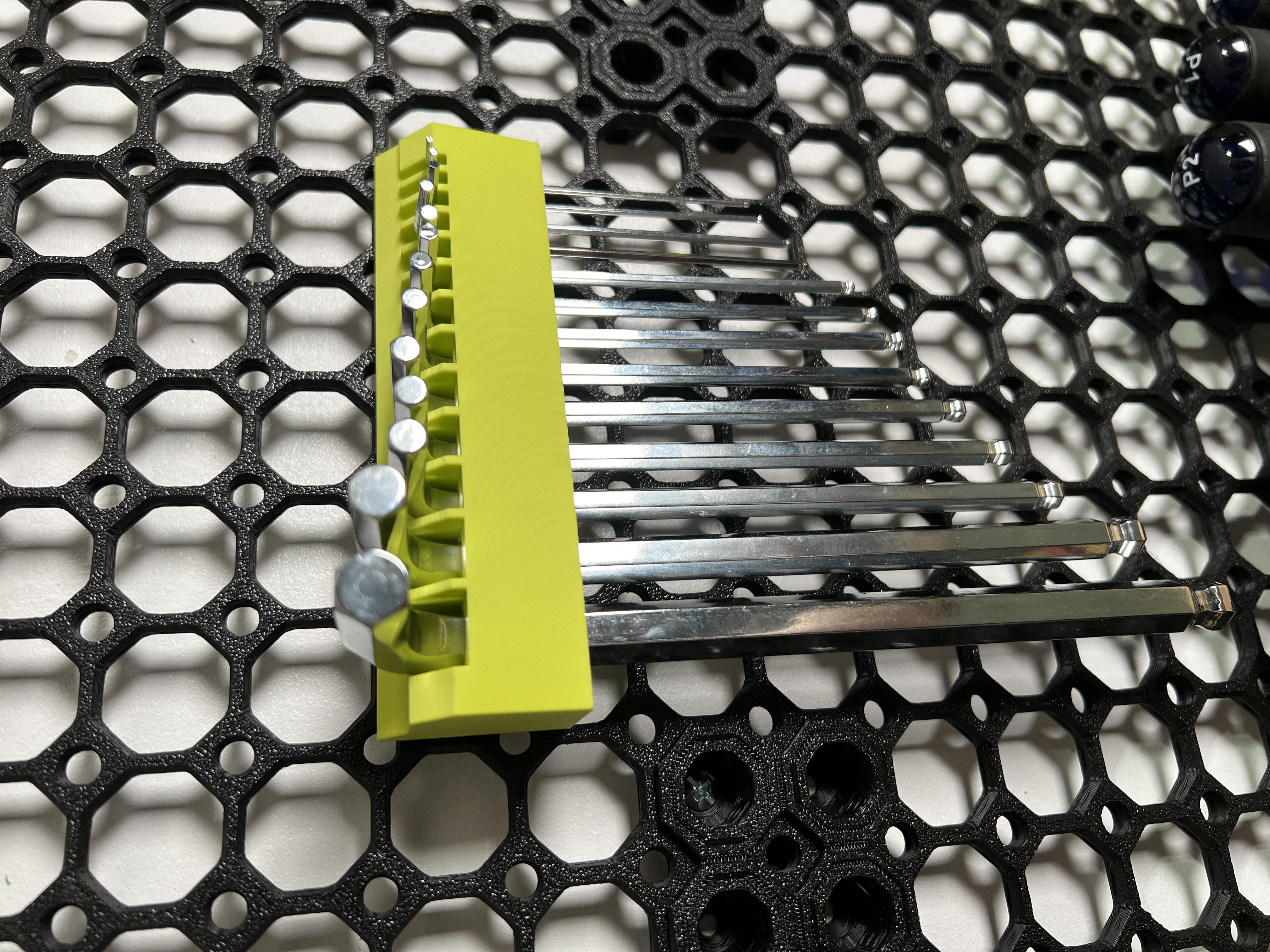 Multiboard Hex Key / Allen Wrench Holder (Metric)