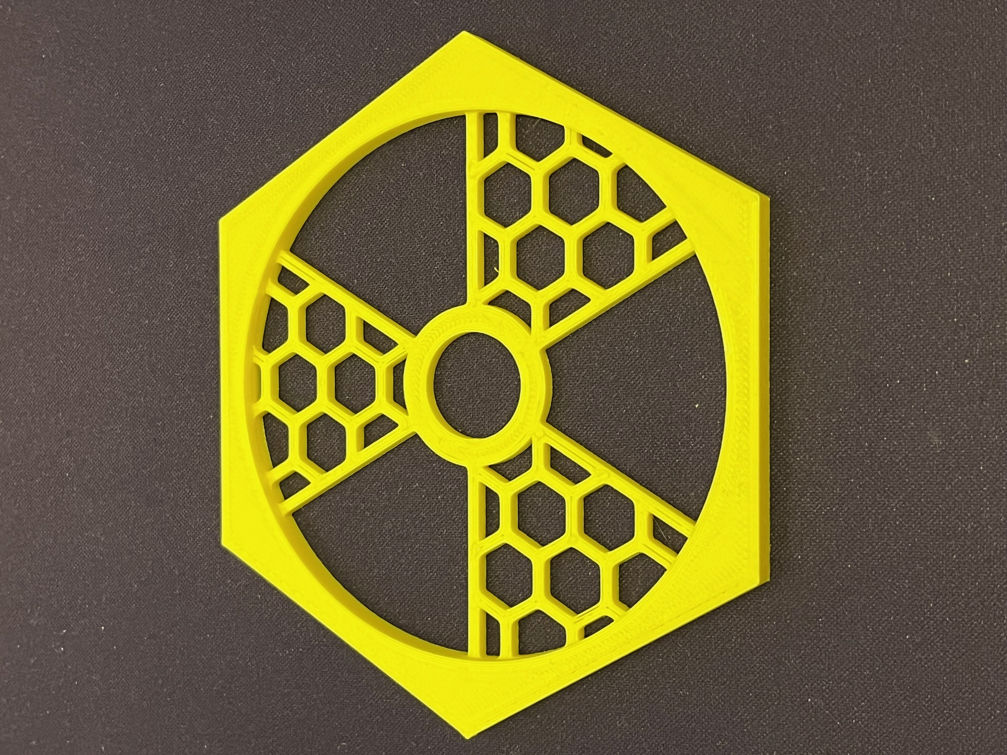 Coaster Radioactive Hex/Round