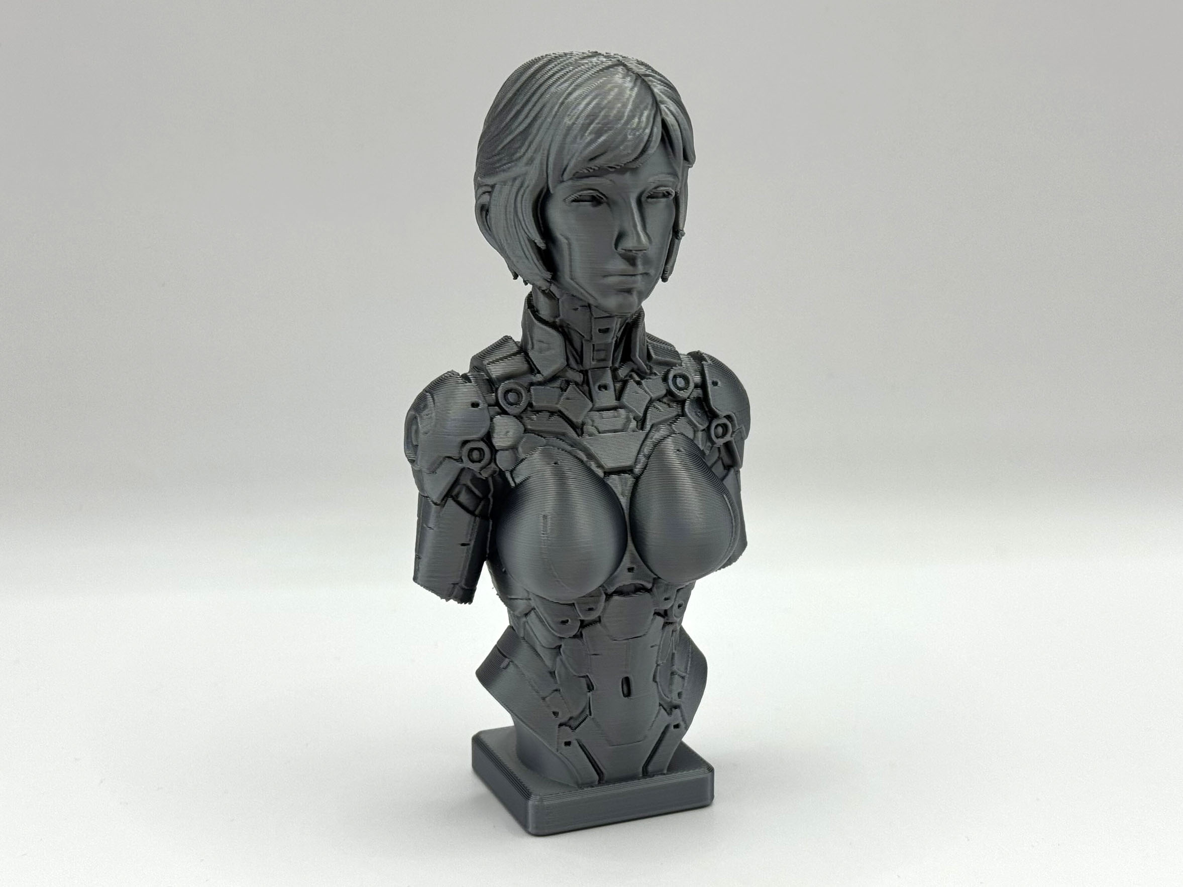 Female Cyborg Bust