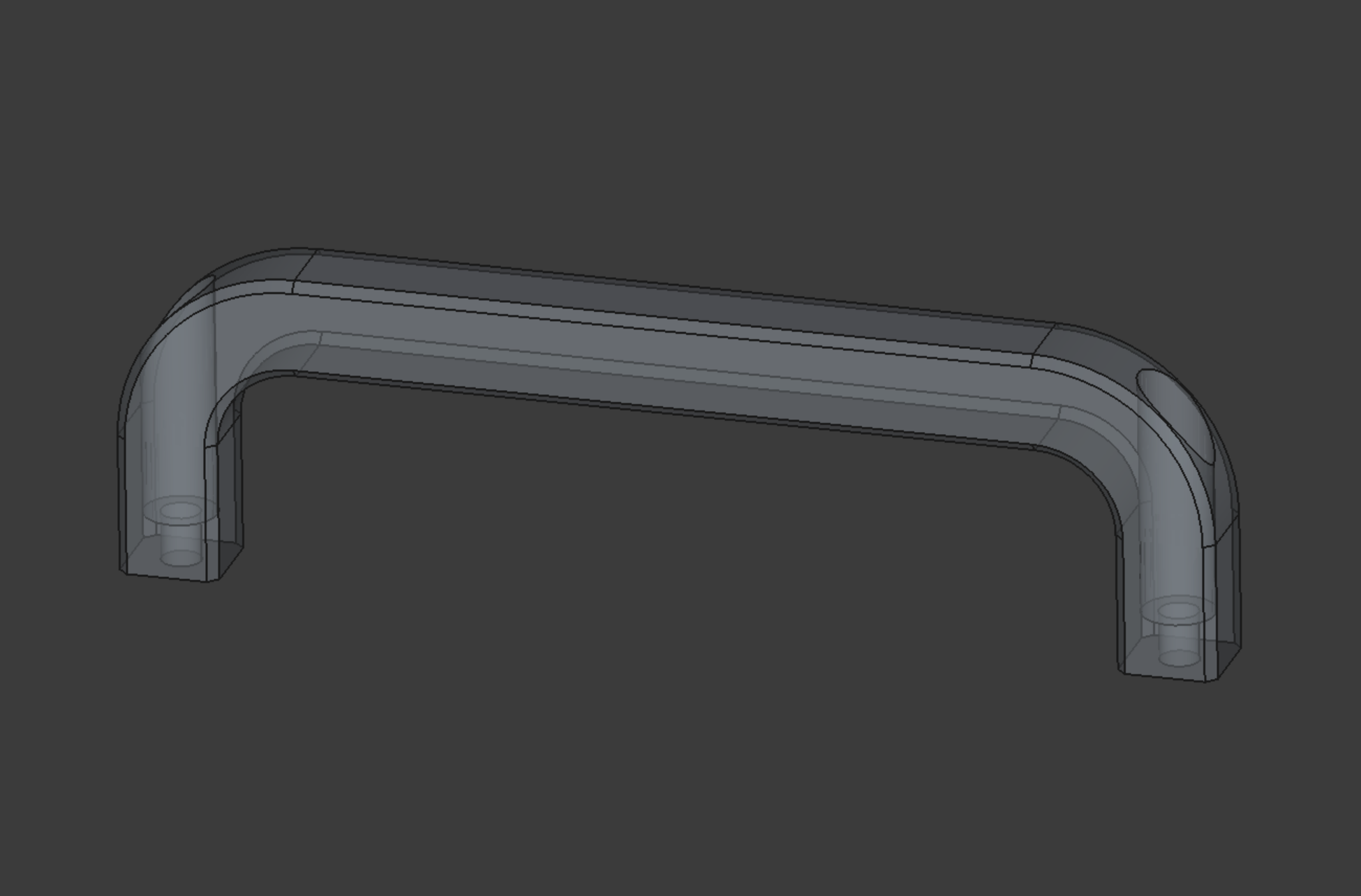 Miniatura 3 do modelo 3D Simple customizable handle (+ collection)