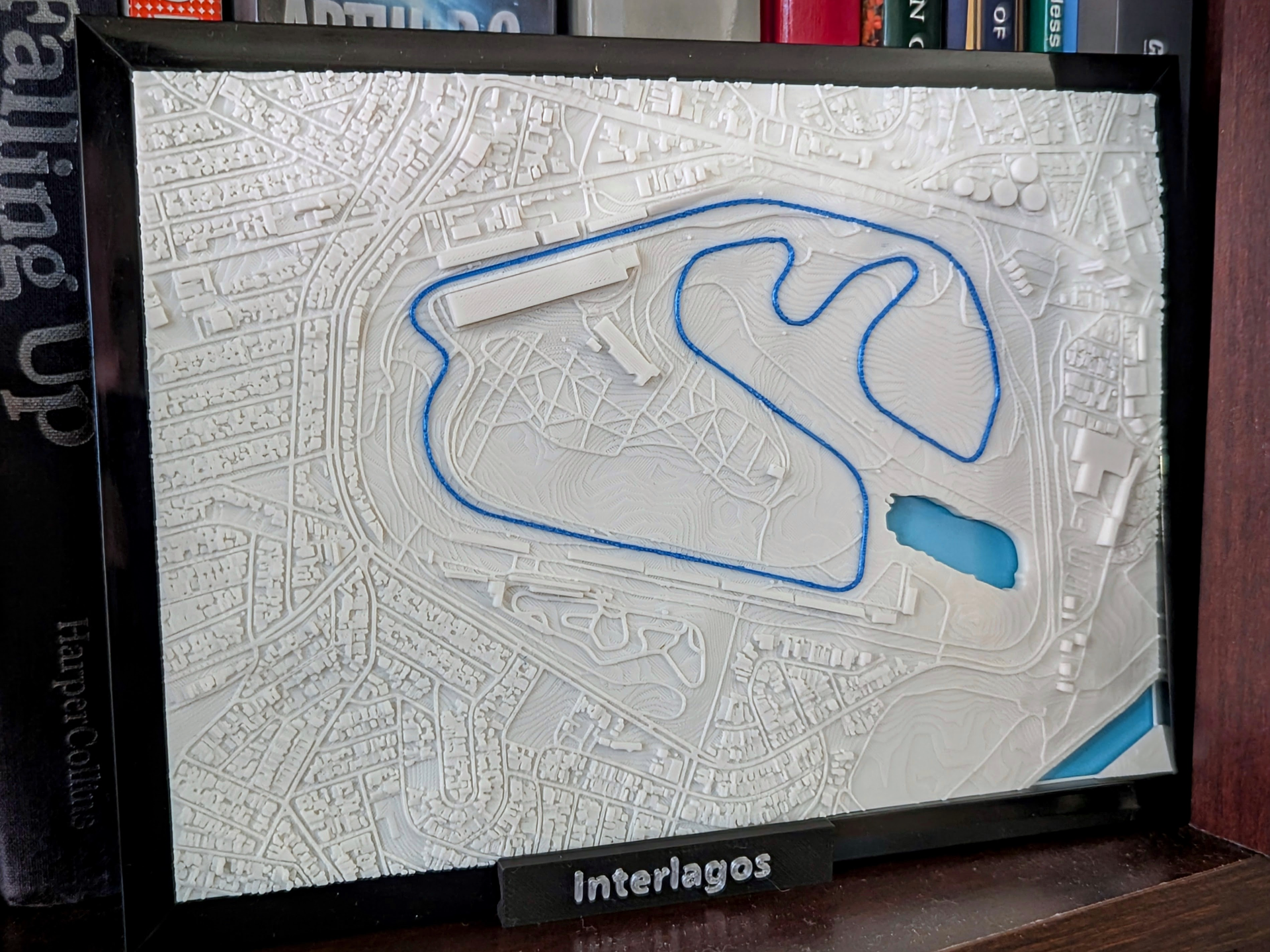 Interlagos Brazil 3D Miniature