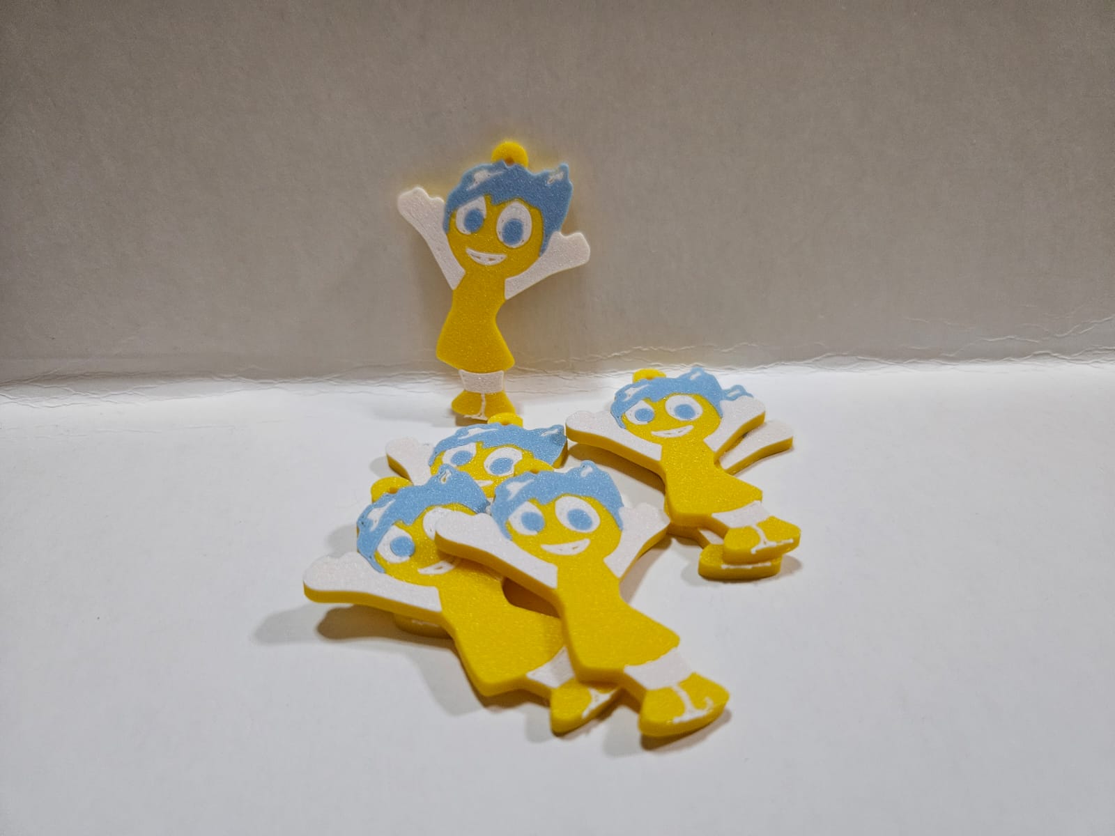 Inside out Joy keychain