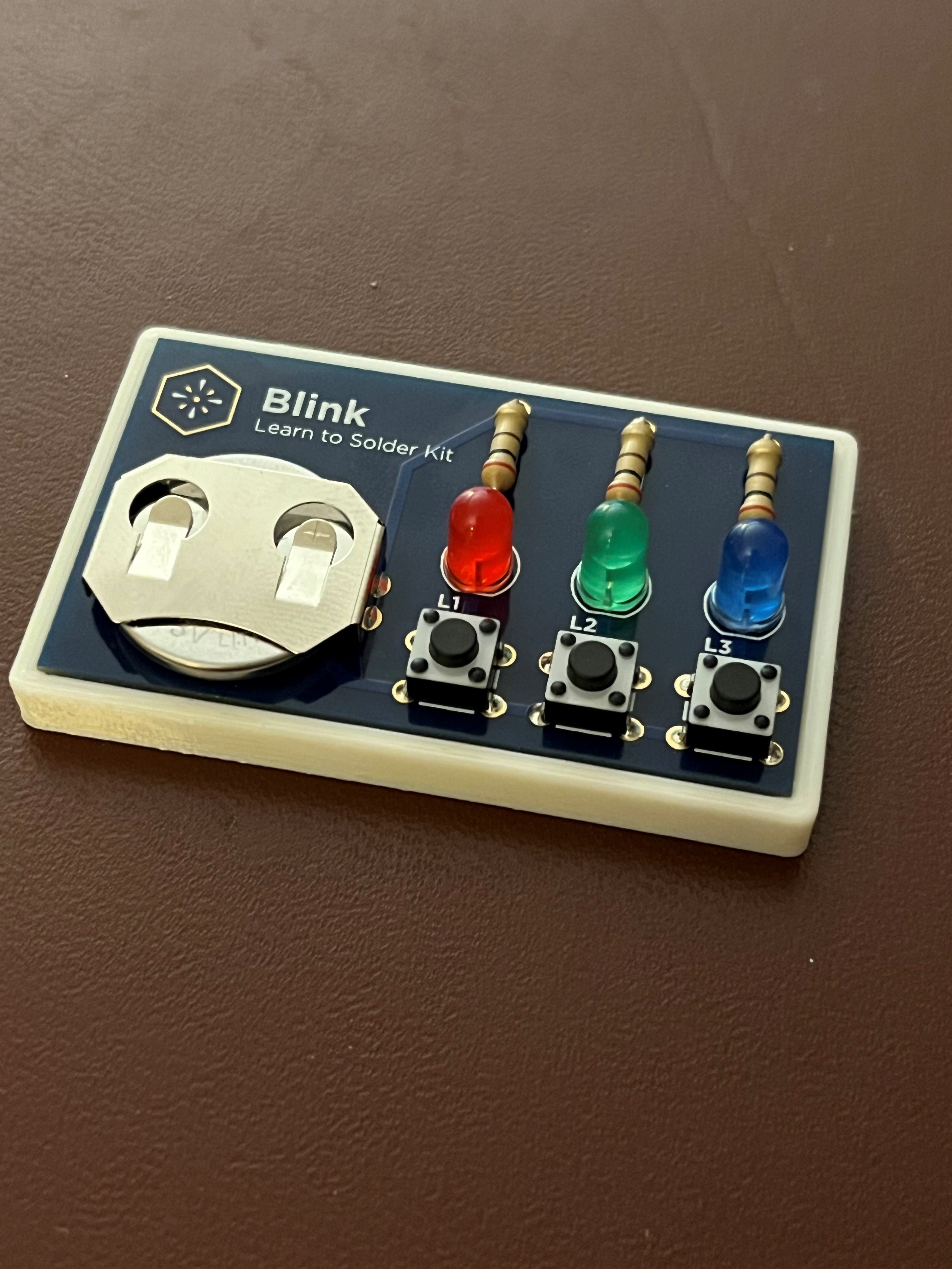 Learn to Solder - Blink Cover