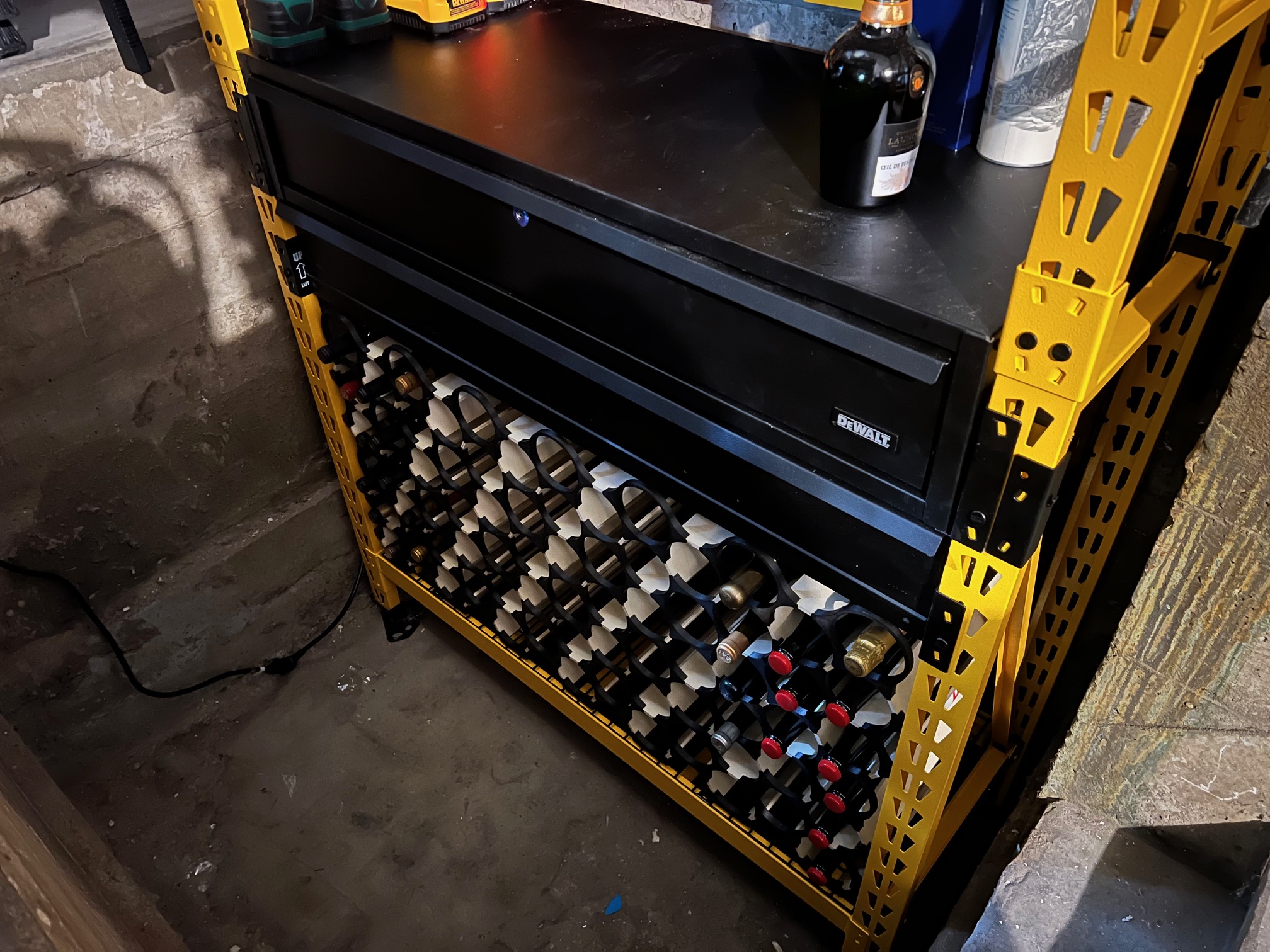 Miniatura 6 do modelo 3D Extremely efficient wine rack