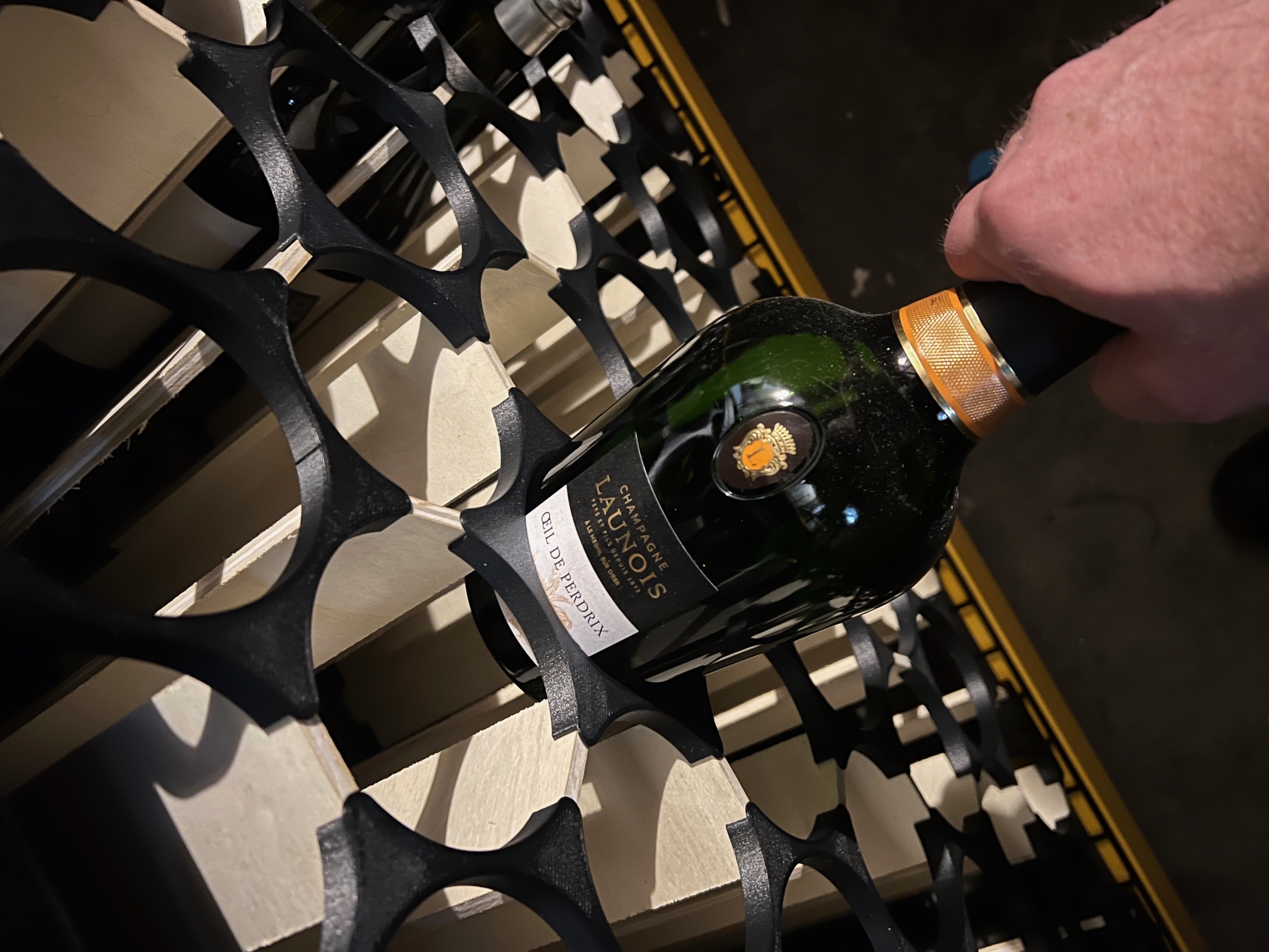 Miniatura 8 do modelo 3D Extremely efficient wine rack