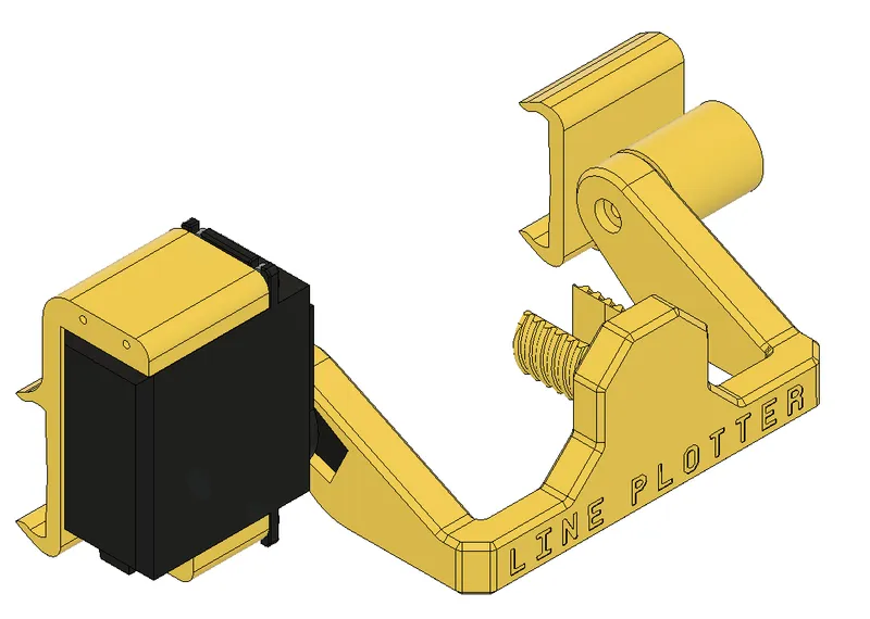 Line Plotter Kit for XRP Robot by Bryce | Download free STL model ...