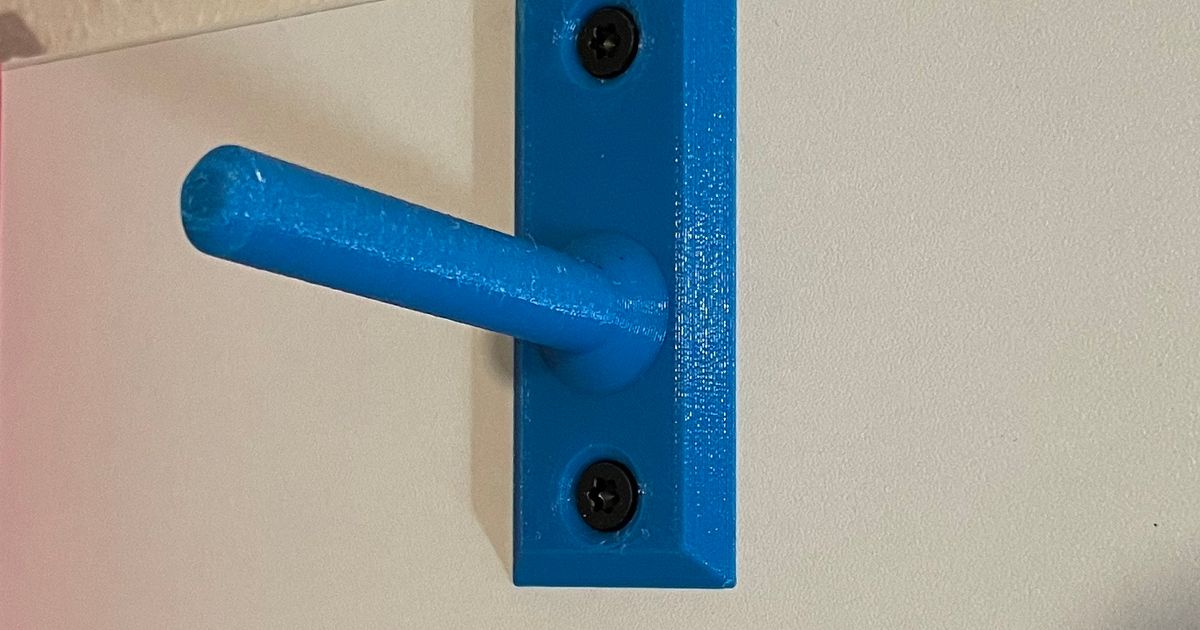 Dustpan wall hook by Peenagrarier Download free STL model